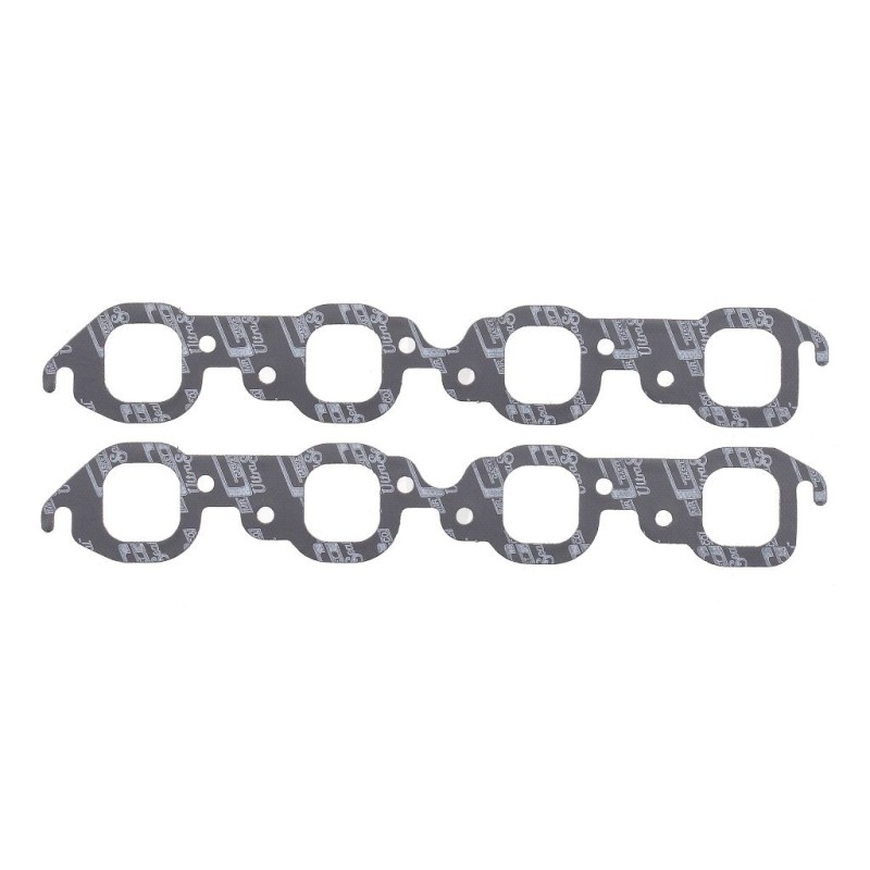 CHEVROLET 1965-1990 396/454 PAIRE DE JOINTS D'ÉCHAPPEMENT ultra-seal exhaust gasket big block square ports Chevy Mr Gasket 5910