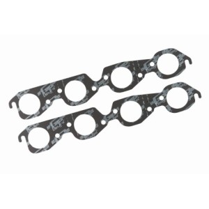 CHEVROLET 1965-1990 396/454 PAIRE DE JOINTS D'ÉCHAPPEMENT ultra-seal exhaust gasket big block round ports Chevy Mr Gasket 5912