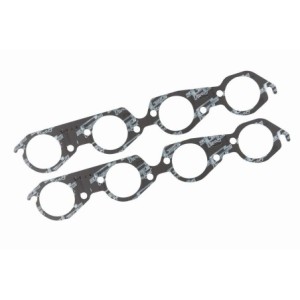 CHEVROLET 1965-1990 396/454 PAIRE DE JOINTS D'ÉCHAPPEMENT ultra-seal exhaust gasket big block round ports Chevy Mr Gasket 5914