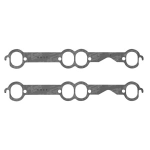 CHEVROLET 1955-1996 262/400 PAIRE DE JOINTS D'ÉCHAPPEMENT ultra-seal exhaust gasket small block oval ports 1.50 x 1.82 inch Chev