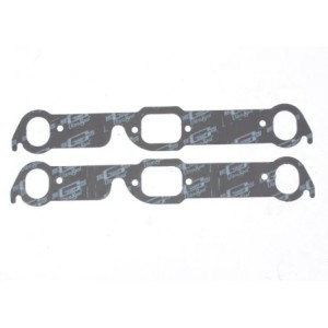 PONTIAC 1965-1976 V8 326/455 PAIRE DE JOINTS D'ÉCHAPPEMENT ultra-seal exhaust gaskets oval ports pontiac Mr Gasket 5920