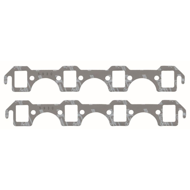 FORD 1962-1992 V8 289/351W PAIRE DE JOINTS D'ÉCHAPPEMENT ultra-seal exhaust gaskets small block ford Mr Gasket 5930