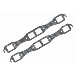 CHRYSLER 1959-1978 V8 383/440 PAIRE DE JOINTS D'ÉCHAPPEMENT ultra-seal exhaust gaskets big block square ports chrysler Mr Gasket