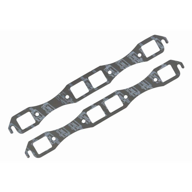 CHRYSLER 1959-1978 V8 383/440 PAIRE DE JOINTS D'ÉCHAPPEMENT ultra-seal exhaust gaskets big block square ports chrysler Mr Gasket