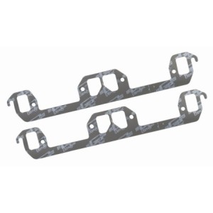 CHRYSLER 1971-1989 V8 318/360 PAIRE DE JOINTS D'ÉCHAPPEMENT ultra-seal exhaust gaskets small block rectangular ports chrysler Mr