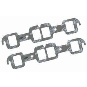 OLDSMOBILE 1964-1980 V8 PAIRE DE JOINTS D'ÉCHAPPEMENT ultra-seal exhaust gaskets rectangular ports oldsmobile Mr Gasket 5945