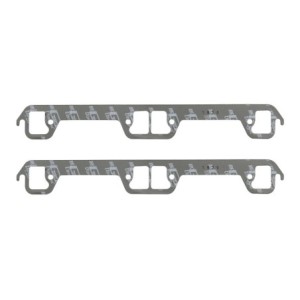 AMERICAN MOTORS 1970-1979 V8 304/360/390/401 PAIRE DE JOINTS D'ÉCHAPPEMENT ultra-seal exhaust gaskets dogled ports amc Mr Gasket