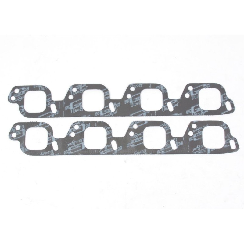 FORD 1972-1997 V8 PAIRE DE JOINTS D'ÉCHAPPEMENT ultra-seal exhaust gaskets big block square ports ford Mr Gasket 5959