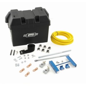TRUNK MOUNTED BATT BOX KIT Mr Gasket 6279