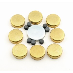 BRASS FREEZE PLUG KIT BB CHEV Mr Gasket 6482