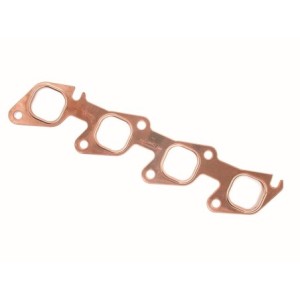 NISSAN 1991-2001 2.4L PAIRE DE JOINTS D'ÉCHAPPEMENT CUIVRE 4.11 CM x 4.06 CM copper exhaust gaskets oval ports nissan 1.62 inch