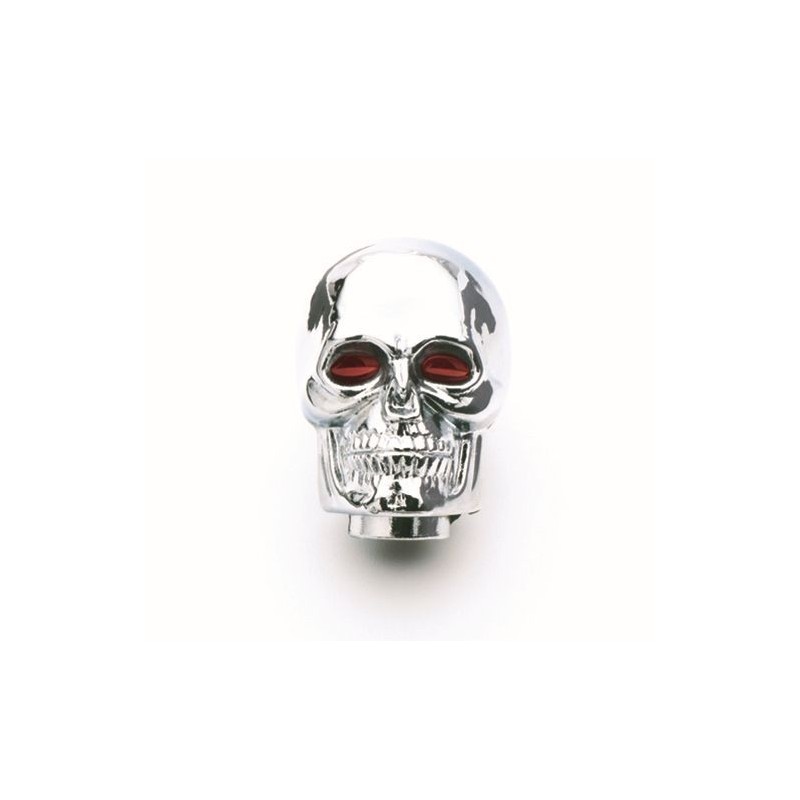 CHROME SKULL SHIFTER KNOB Mr Gasket 9628