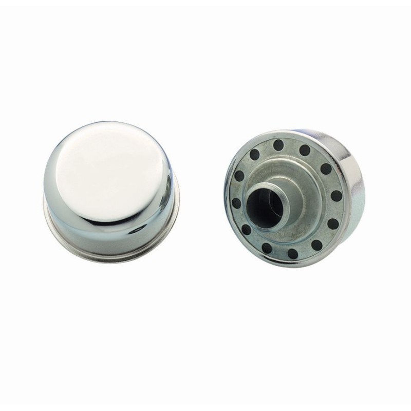 CHROME BREATHER PUSH-ON Mr Gasket 9810