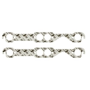 CHEVROLET 1955-1996 PAIRE DE JOINTS D'ÉCHAPPEMENT exhaust gaskets small block gen Iround ports Mr Gasket 150B