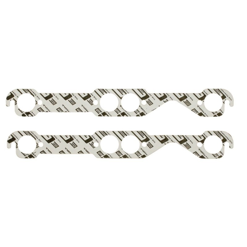 CHEVROLET 1955-1996 PAIRE DE JOINTS D'ÉCHAPPEMENT exhaust gaskets small block gen Iround ports Mr Gasket 150B