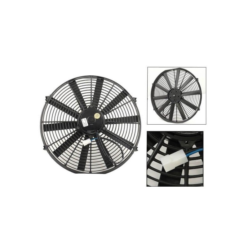 40.64 mm VENTILATEUR ELECTRIQUE 16 POUCES electric fan reversible Mr Gasket 1988MRG