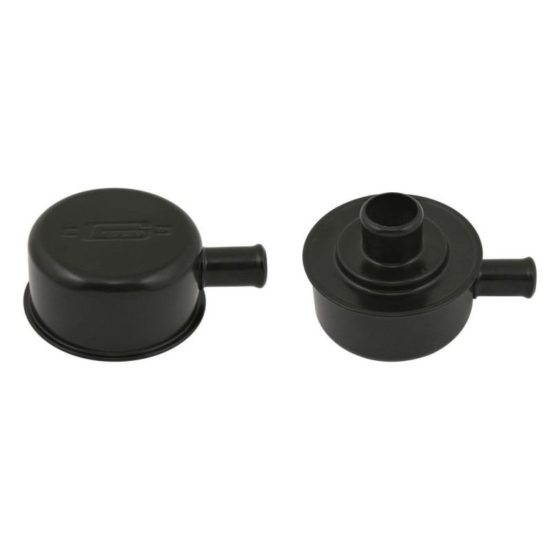 BREATHER PCV FITTING FLAT BLK Mr Gasket 2054BP