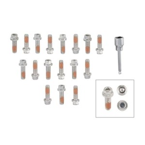 LOCK HEADER BLT METRIC 17 PC Mr Gasket 2236G