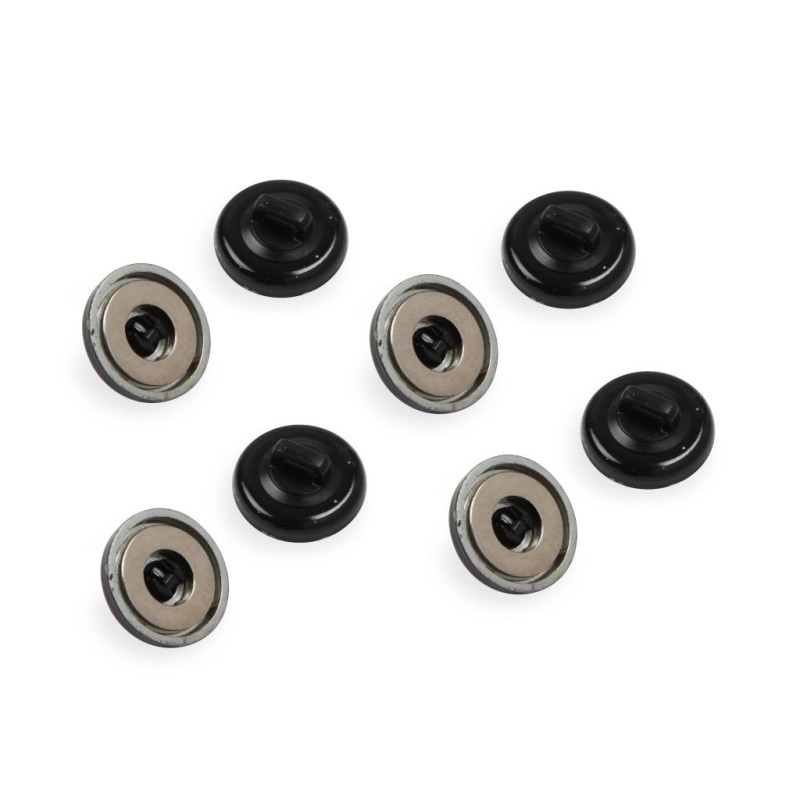 MAGNETIC CABLE TIE - LARGE TIE BLK 8PK Mr Gasket 3741G