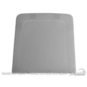 FORD MUSTANG 1969-1970 SOUTIENT SIEGE PLASTIQUE ABS BLANC Seat backs White ABS plastic SCOTT DRAKE C9ZZ-6560762-W