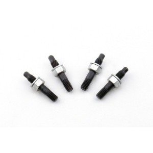VISSERIE DE COLLECTEUR D ADMISSION A CARBURATEUR 3.81 CM carb studs 1-1/2 Black Bullet Tip-Carb Stud 5/16 Inch x 1-1/2 Inch Long