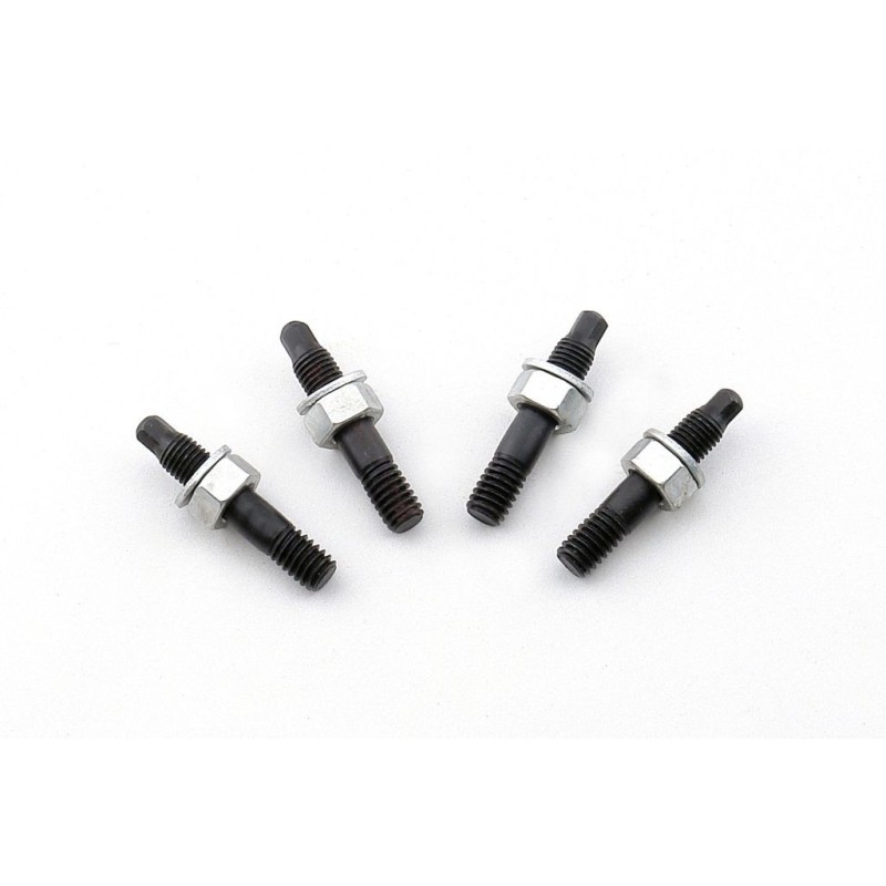 VISSERIE DE COLLECTEUR D ADMISSION A CARBURATEUR 3.81 CM carb studs 1-1/2 Black Bullet Tip-Carb Stud 5/16 Inch x 1-1/2 Inch Long