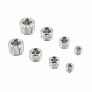 CHROME PIPE PLUG SET 8 PC Mr Gasket 6352G