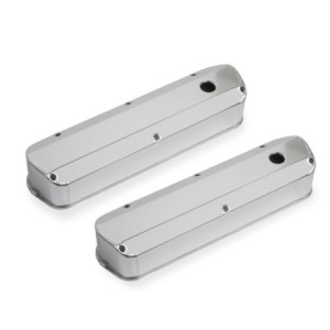 FORD MUSTANG 1964-1973 V8 260 289 302 351W PAIRE DE CACHE CULBUTEURS FABRICATED aluminium valve cover NAT FORD SB 260-351