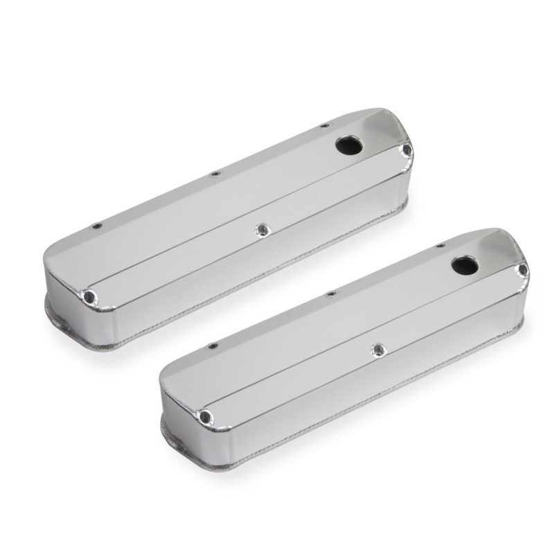 FORD MUSTANG 1964-1973 V8 260 289 302 351W PAIRE DE CACHE CULBUTEURS FABRICATED aluminium valve cover NAT FORD SB 260-351
