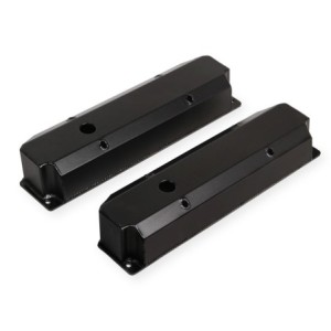 PAIRE DE CACHE CULBUTEURS ALUMINIUM aluminium valve cover BLK MOPAR BB 383-440