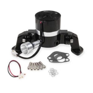 CHEVROLET POMPE A EAU ELECTRIQUE ALUMINIUM MR. GASKET 35GPM ALUMINUM ELECTRIC W/P BIG BLOCK CHEVROLET BBC BLACK Mr Gasket 7022BG
