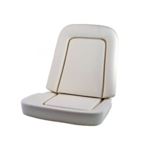 FORD MUSTANG 1964-1966 MOUSSE DE SIEGE AVANT STANDARD VERSION ECONOMIQUE Seat cushion set Standard interior SCOTT DRAKE C5ZZ-656