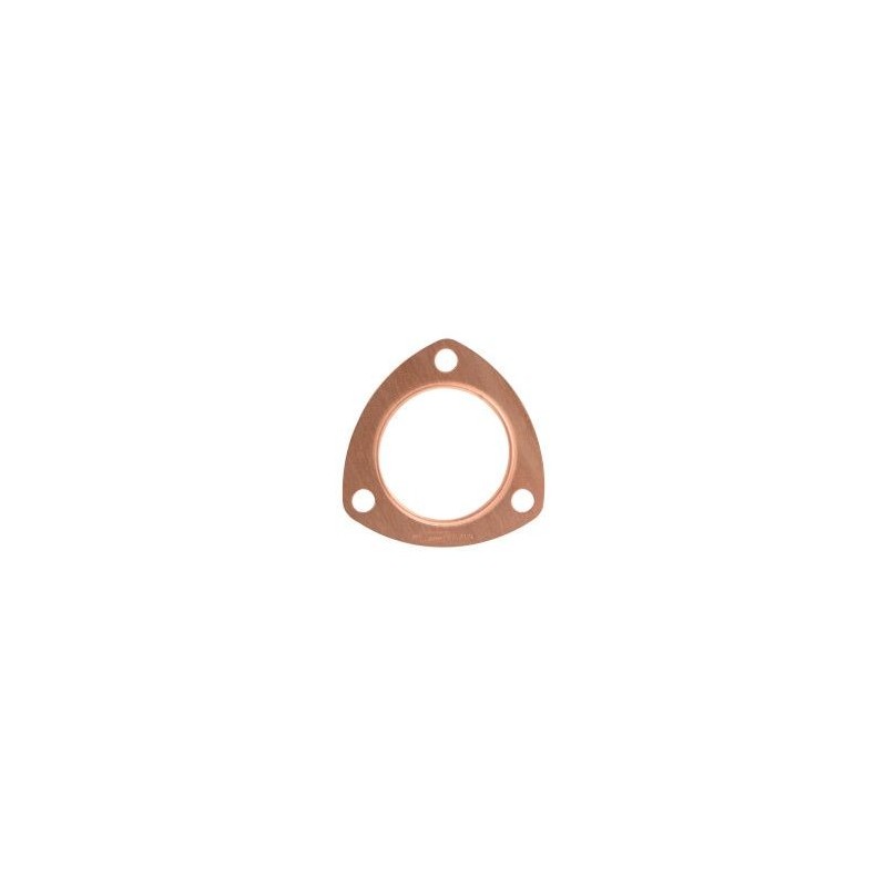 63.5mm (2.5 pouces) JOINT DE COLLECTEUR TRIANGULAIRE 3 TROUS CUIVRE CopperSeal Collector Gasket Mr Gasket 7176MRG (vendu a l'uni