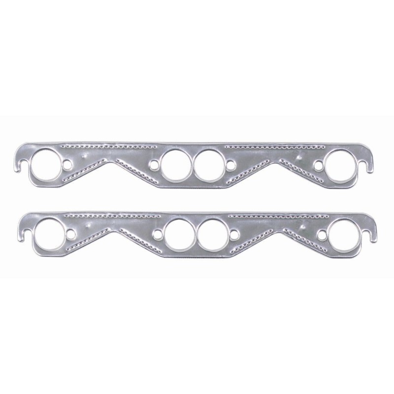 CHEVROLET RND JOINT D'ECHAPPEMENT ALUMINIUM SMALL BLOCK ALM EXH GSKT-SB CHEV RND LG Mr Gasket 7402G