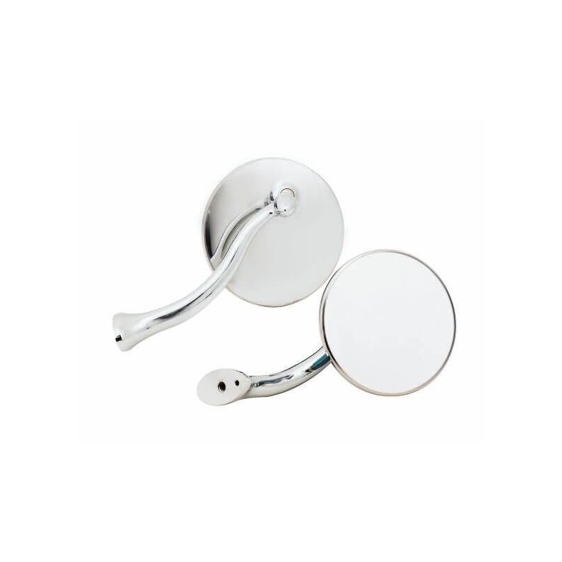 4SWAN NECK MIRROR STAINLESS Mr Gasket 8218GMRG