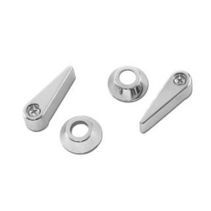FORD MUSTANG 1970 SET DE POIGNEES DE SIEGES CHROME Seat latch handle set ACP FM-BS005A C9AZ-6262622-A