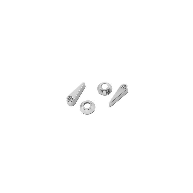 FORD MUSTANG 1970 SET DE POIGNEES DE SIEGES CHROME Seat latch handle set ACP FM-BS005A C9AZ-6262622-A