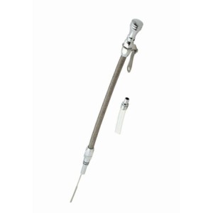 CHEVROLET BIG BLOCK JAUGE TRESSEE DIPSTICK BIG BLOCK BBC BRAIDED SS Mr Gasket 9707G