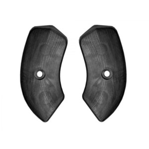 FORD MUSTANG 1964-1967 HABILLAGE CACHE CHARNIERE DE SIEGE NOIR Seat Hinge Covers black SCOTT DRAKE C5ZZ-6561692-3B