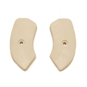 FORD MUSTANG 1964-1967 HABILLAGE CACHE CHARNIERE DE SIEGE Seat Hinge Covers Neutral SCOTT DRAKE C5ZZ-6561692/3N