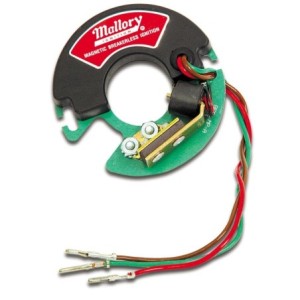 KIT CONVERSION ALLUMAGE ELECTRONIQUE SUR ALLUMEUR SERIE 50 ET 57 Module Magnetic Ignition MALLORY 609
