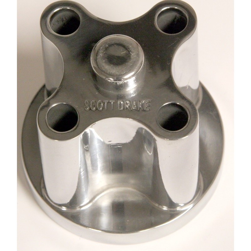 57 MM (2.25 pouces) FORD MUSTANG 1964-1973 SPACER D HELICE ALU POLIE COURT 57 MM Fan spacer 2.25 inch polish SCOTT DRAKE C4AZ-85