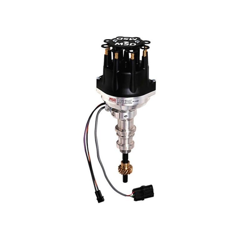 DISTRIBUTEUR D ALLUMAGE Distributor Ford Cam Sync 289 302 Bronze Gear MSD 2360