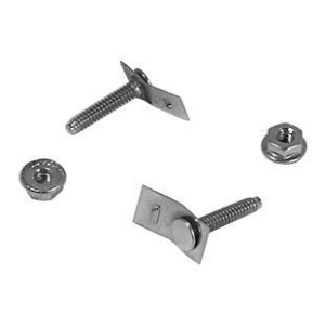 FORD MUSTANG 1964-1973 KIT VIS AGRAPHES ECROUS DE MONTAGE DE JUPE ARRIERE Rear Valance Hardware SCOTT DRAKE 372719-S100