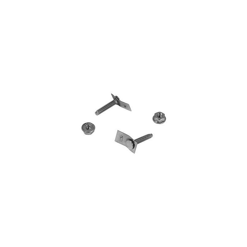 FORD MUSTANG 1964-1973 KIT VIS AGRAPHES ECROUS DE MONTAGE DE JUPE ARRIERE Rear Valance Hardware SCOTT DRAKE 372719-S100