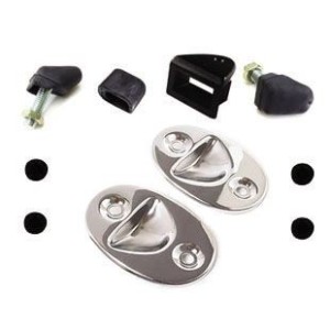 FORD MUSTANG 1965-1966 FASTBACK KIT DE MONTAGE DE BANQUETTE ARRIÈRE RABATTABLE Rear seats hardware kit SCOTT DRAKE C6ZZ-6360575