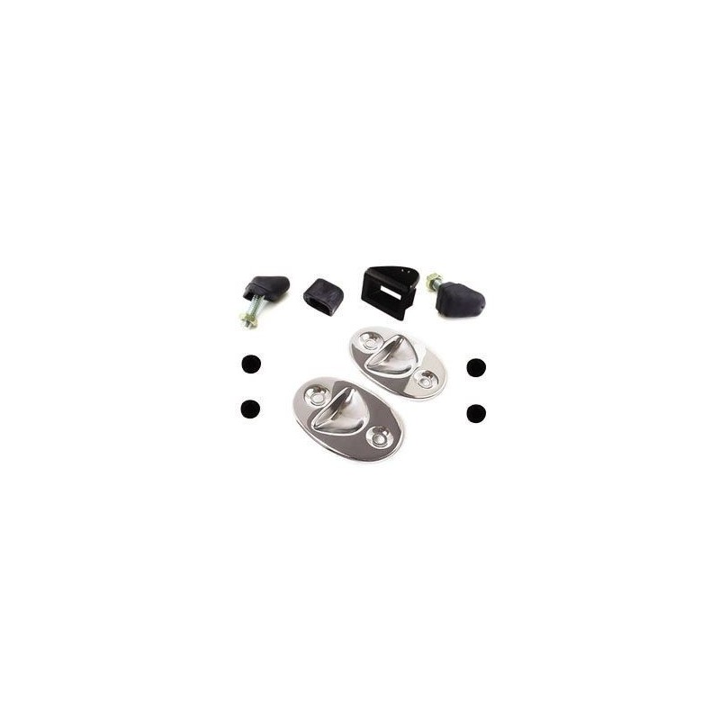 FORD MUSTANG 1965-1966 FASTBACK KIT DE MONTAGE DE BANQUETTE ARRIÈRE RABATTABLE Rear seats hardware kit SCOTT DRAKE C6ZZ-6360575