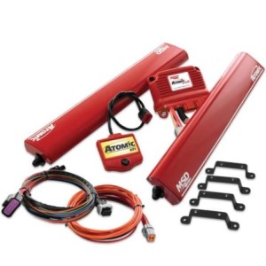 Atomic LS EFI Truck Kit 3Bolt Intake Red MSD 2957