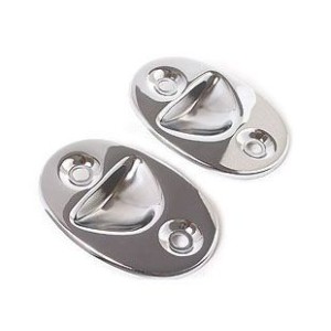 FORD MUSTANG 1965-1970 FASTBACK PAIRE DE SUPPORTS DE SIEGES ARRIERES Fastback Rear Seat Support Pair SCOTT DRAKE C6ZZ-6360575-A