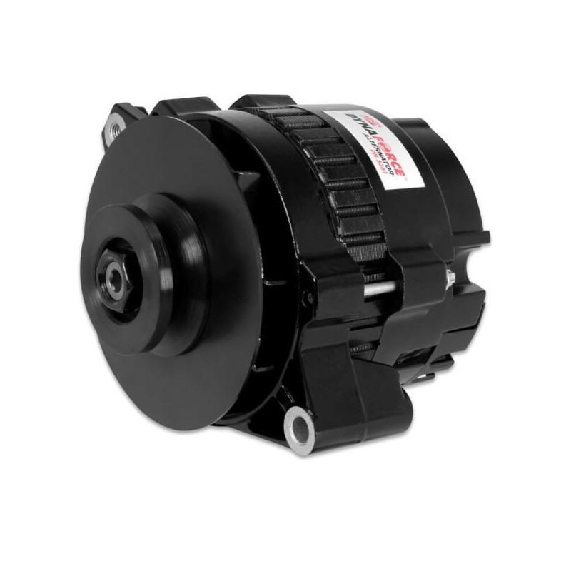 ALTERNATEUR MSD DynaForce Alternator 160 Amp Black Straight Mount 5361
